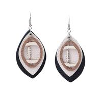 Ohrringe Mit Offenem Kreis Stil Baumeln Tropfen Ohrringe Für Frauen Ethnische Bohemian Vintage Schmuck Kinder Ohrringe Marienkäfer (White, One Size)