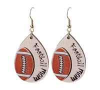 Ohrringe Mit Quasten Türkis leichte Ohrringe Sport Liebhaber Schmuck Ohrringe Blau (One Size)