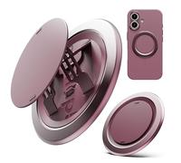 OhSnap 4 Luxe Support Téléphone Ultra-Fin - Anneau Magnétique Compatible MagSafe, Charge sans Fil, Multiples Positions de Prise en Main, Compatible avec Les Accessoires MagSafe pour iPhone