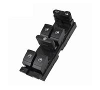 OHSQUQBJ Console de bouton de commutation principale de fenêtre compatible avec VW Golf Jetta Bora Passat B5 Seat Leon Toledo MK4 Skoda Octavia MK1 Fabia Toledo(Children Logo)