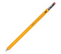 OHTO WN01-SP5-YL Porte-mine en bois, pointe fine de 0,5 mm, corps jaune, corps jaune, fabriqué à partir de cèdre d'encens