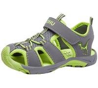 OHU O-san Ev Sandale Plate, Steel Grey Dino, 25 EU