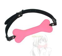 OHUGA Couple Pet Bone Chew Trainer Toy (Rose)