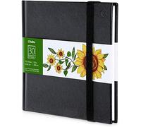 Ohuhu - Carnet De Croquis 200 g/m², Carnet de Dessin pour les Enfants et les Professionnels, pour Dessiner et Réaliser des Croquis, Papier Très épais, 60 Pages/30 Feuilles, 17,5 x 16,5 cm