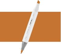 OHUHU marqueur double face à alcool Brush & Chisel, Y210 Deep Teak