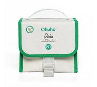 Ohuhu Marqueurs artistiques permanents à double pointe avec étui de transport pour dessin, esquisse et coloriage, 80 marqueurs