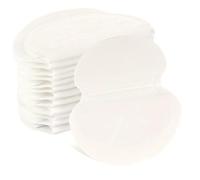 Ohulelks 100 Pièces de Coussinets Anti-Transpiration pour les Aisselles, Coussinets Jetables pour la Transpiration, Coussinets Anti-Transpiration Blancs pour les Femmes et les