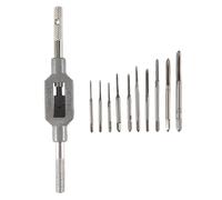 Ohulelks 11Pcs/Lot M1 M1.2 M1,4 M1,6 M1,7 M1,8 M2 M2,5 M3 M3,5 Mini Vis Ensemble Main Taper Fil de Filetage Taraudage Tarauds Tarauds Attaque
