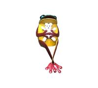 Ohulelks 3D Craft Animal CrossLeg Frog Figurine Kawaii Jardin Miniature Nordic Home Room Table Décoration Accessoires A