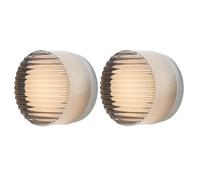 Ohulelks Appliques Murales LED pour Salon Modern Applique Murale LED de Luxe Nordique, Lumières LED à Rayures - Gris