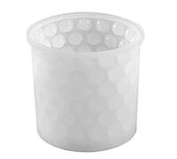 Ohulelks Bougeoir DIY Faisant Un Moule de Bougie D'Aromathérapie Moule de Bougie en Silicone Fait à la Main Moule de Bougie de Boule Cylindrique
