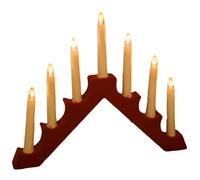 Ohulelks Bougie Électronique LED pour Pont, Décoration d'anniversaire, Bougie Conique sans Flamme, Lumière Décorative B