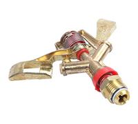 Ohulelks Chaud Nouveau 1/2 pouce Double connecteur en alliage de zinc 360 degres tournent la buse de jet d'arroseuse de bras de culbuteur Arroseur d'irrigation de jardin