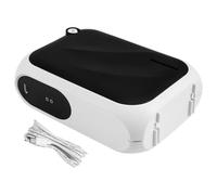 Ohulelks Diffuseur d'air D'Aromathérapie Bluetooth 200m3 USB Silencieux Portable pour Hôtels et Spas Noir