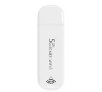 Ohulelks MF782D Modem Wi-FI 4G USB, Point D'Accès Wi-FI Portable, LTE, SIM, Routeur sans Fil Cat4, 150 Mbps, pour Usage Domestique et en Voiture, Technologie MIMO