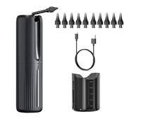 Ohulelks Outil de Retrait de Cérumen Nettoyeur D'Oreille à Eau Kit de Nettoyage D'Oreille Électrique avec 10 Embouts Auriculaires Étanches