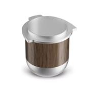 Ohulelks pour Tasse de Dose D'Espresso pour Accessoires de Machine à Espresso 58 mm en Alliage D'Aluminium, Tasse de Dosage de Grains de Café A