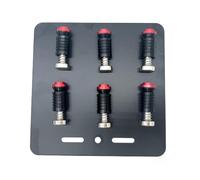 Ohulelks Support de Carte PCB avec Pinces Magnétiques, Plateforme de Soudage, Pince à Rainure Universelle pour la Soudure de Circuits Imprimés.