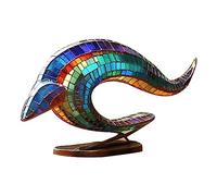 Ohulelks Wildlife Metal Art, Animaux Figurines Home Decor, Animaux Décoration Home Decor,Desktop Decor -