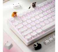 OHY XVX Mao Profile Jeu de touches Blanc minimaliste