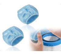 OHYANYAO Lot de 2 Filets de Protection Compatible avec Mspa Les Filtres,Housse de Protection pour Filtre,Pièces Détachées pour Skimmer de Piscine,pour Familles,Hôtels,Clubs et Parcs Aquatiques