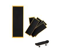 OHYER 6 Pièces Fingerboard Planche à Roulette Bande Sticker Finger Skate Grip Tape Forme non Coupée Bandes Anti-dérapantes en Mousse Rubans Adhésifs pour Touche ou Patins à Doigts (110 x 38mm)