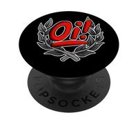 Oi Oi Oi! - Skinhead Hardcore & Ska Punk PopSockets PopGrip Adhésif