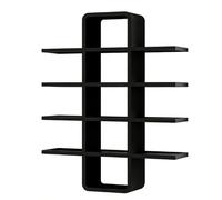 oI3tU6y Porte-tasses Jiugong grille porte-gobelet articles muraux affichage de stockage service à thé(Noir)