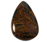 Oi85-B09BNJK4DN Jaspe diable rouge cabochon en pierre précieuse naturelle 38,95 carats