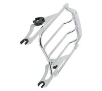 OIAJDSAD pour Harley Street Glide FLHX 2014 2015 2016 2017 2018 2019 Accessoires De Moto Porte-Bagages Arrière Barre Dossier Kit D'amarrage Bagages Moto Porte-Bagages Arrière(G)