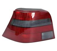 OIAJDSAD Pour VW Pour Golf 4 1998-2008 Voiture Arrière Feux Feu De Signalisation Stop Clignotant Boîtier Assemblage feu antibrouillard arrière(Black Left)