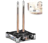 oiakus Écran LED Music Spectrum, Analyseur Audio Rhythm Light, avec Réglage De La Sensibilité Et du Gain, Entrée AUX 3,5 Mm, pour La Maison, Le Bureau, Les Studios D'enregistrement