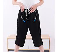 oiakus Pantalon de Soins d'incontinence, Pantalon de Sac de Drainage urinaire pour Personnes âgées, sous-vêtements de Soins cathéter Short en Coton Pantalon Post-Chirurgie avec Double Poche cachée
