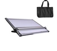 oiakus Planche à Dessin Portable A2, Table d'architecture magnétique 60 x 46 cm, Angle réglable, avec règle parallèle, Sacs de Rangement, pour étudiants et Professionnels