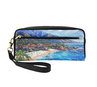 OIBNKCN A Fairy Tale Town Trousse de maquillage de voyage polyvalente - Impression double face, organiseur de cosmétiques en cuir synthétique ultra doux pour femme, cadeau de fête des mères et