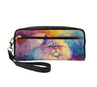OIBNKCN A Soft Little Kitten Trousse de maquillage de voyage polyvalente - Impression double face, organiseur de cosmétiques en cuir synthétique ultra doux pour femme, cadeau de fête des mères et