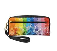OIBNKCN Beautiful Waves Trousse de maquillage de voyage polyvalente - Impression double face, organiseur de cosmétiques en cuir synthétique ultra doux pour femme, cadeau de fête des mères et