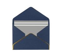OIBNKCN Grillage noir et blanc 3 cartes de vœux élégantes uniques - Intérieur vierge - Assortiment de cartes pour toutes les occasions - Comprend des enveloppes et des autocollants dorés.