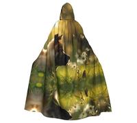 OIBNKCN Petit chien fidèle, honnête et adorable. Convient pour les hommes et les femmes, peignoirs à capuche pour adultes, capes, chevaliers, costumes de jeu de rôle élégants et cool