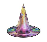OIBNKCN The Eye Fear Chapeau de sorcière d'Halloween - Parfait pour les femmes, les hommes, chapeau de sorcière à suspendre et à utiliser en fête