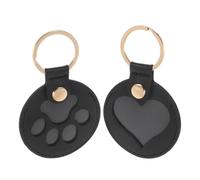 OIDANCLE 2 Pièces Porte-clés Commémoratif pour Poils de Chat, Pendentif | Paquet Pendentif Léger, Attache Porte-clés Portable, Souvenir pour Propriétaires et Amoureux D’animaux