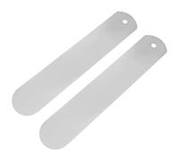 OIDANCLE Chaussette en Aluminium pour Sublimation, Gabarits Métalliques Droits, 2pcs, Plaque de Pression, Trou Suspendre et Rangement, Pour Impression par Transfert Thermique
