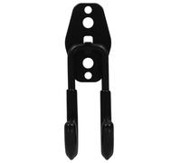 OIDANCLE Crochet Suspendre Jardinage, pour Tuyau en Fer Noir | Organisation D’arrosage, Surface Lisse, Usage Extérieur, Garde L’espace Net, Support Mural Robuste, Noir