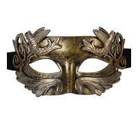 Oidea Masque de bal masqué pour homme : masques grecs romains rétro vintage fantôme de l'opéra masque Halloween Mascarade bal masqué fête masques doré