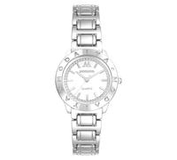 OIDEA Montre Femme Ronde Strass : Montre Maman Alliage Cadran Diamant avec Aiguilles Lumineuses et Bracelet Élégant Démontable Argent- Cadeau Fête des Mères, Noël