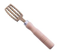 OIDESA Brosse à écailler à poissonÉcailleur à Poisson en Acier Inoxydable Éplucheur à Poisson Rapide en Laiton de Style Japonais