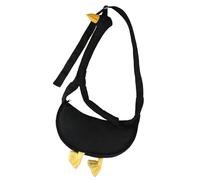 Oie Bag - Nouveauté Oie Portefeuille | Sac à bandoulière amusant en oie design d'oie pour fille, voyage et utilisation quotidienne, mignon sac en toile d'animaux pour et, Noir , Voir