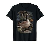 Oie du Canada Nature Motif d’Oiseau Oie Sauvage Canadienne T-Shirt