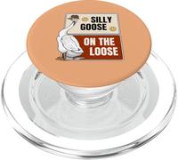 Oie en liberté Oie en Folie Oie en Folie Honk PopSockets PopGrip pour MagSafe