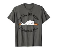 Oie Idiote C'est Bien Je suis Bien Tout va Bien Les Femmes T-Shirt